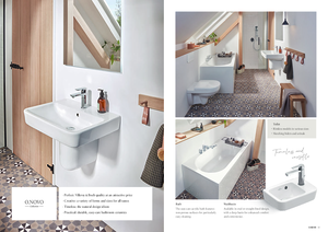 Villeroy & Boch O.novo fürdőszobai kollekció - általános termékismertető